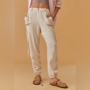Anthropologie Cargo Pants Size L